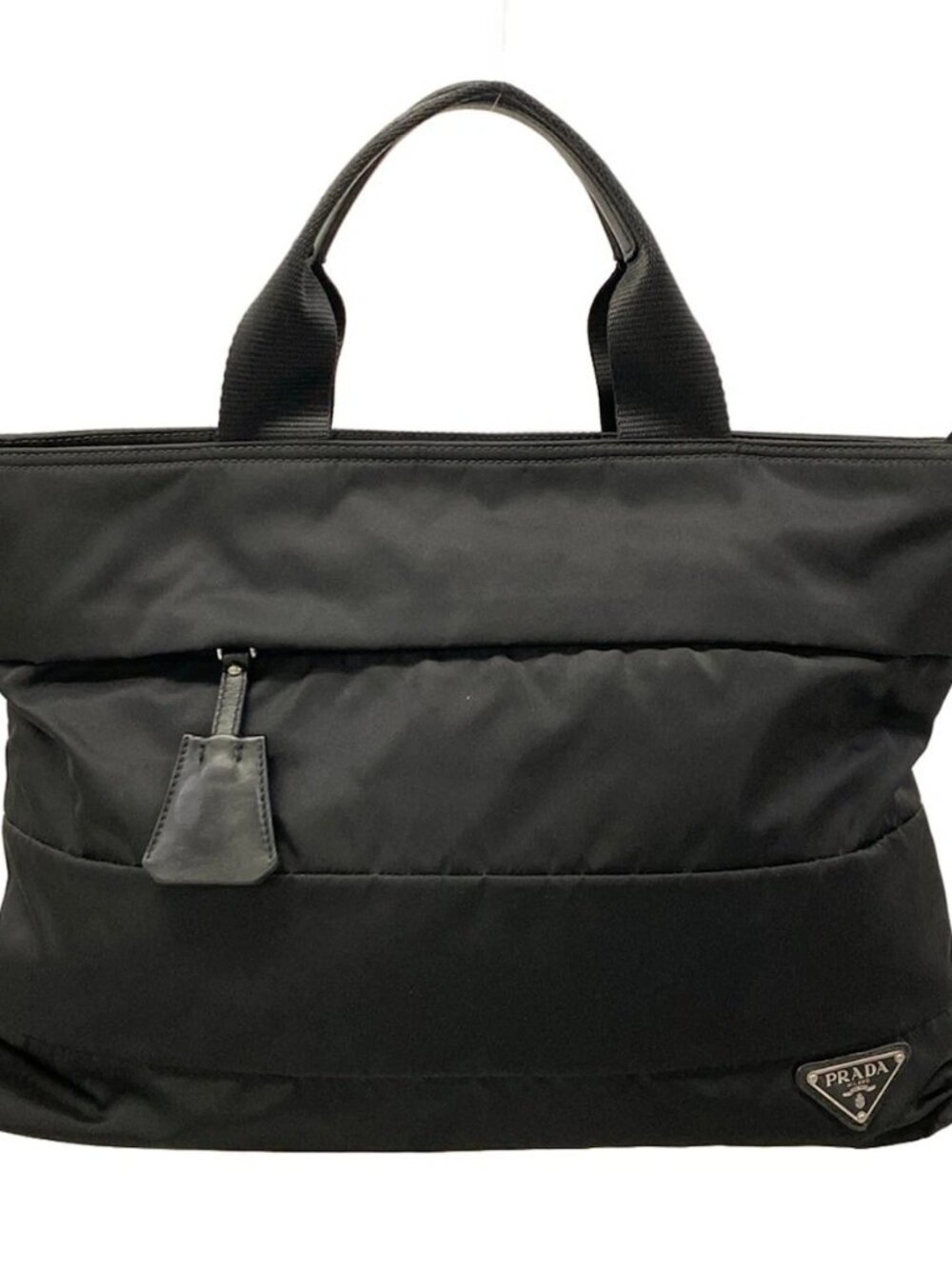 PRADA Black Nylon Handbag